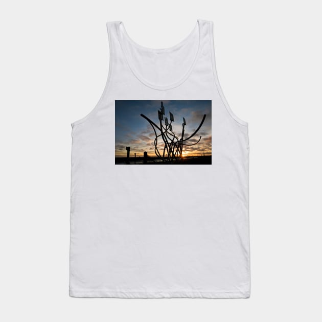 The Spirit of the Staithes just after sunrise (3) Tank Top by Violaman